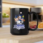 Peanuts Gang Los Angeles Dodgers Baseball Snoopy 2 mug 1.jpg