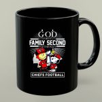 Peanuts God first family second then Kansas City Chiefs Trophy 1 mug.jpg