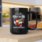 Peanuts God first family second then Kansas City Chiefs Trophy 2 mug.jpg