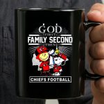 Peanuts God first family second then Kansas City Chiefs Trophy 3 mug.jpg
