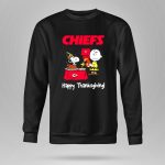 Peanuts Kansas City Chiefs Football Happy Thanksgiving 9 Sweatshirt