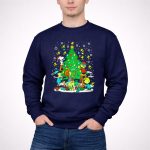Peanuts Noel Christmas Tree Decorating with Snoopy and Friends 3 Sweatshirt 1.jpg