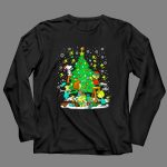 Peanuts Noel Christmas Tree Decorating with Snoopy and Friends 4 Long Sleeves 1.jpg