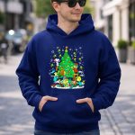 Peanuts Noel Christmas Tree Decorating with Snoopy and Friends 8 Hoodie 1.jpg