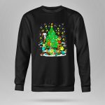 Peanuts Noel Christmas Tree Decorating with Snoopy and Friends 9 Sweatshirt 1.jpg