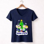 Peanuts Penn State Christmas Nittany Lions Snoopy and Friends Holiday Tree 5 Womens V Neck.jpg Peanuts Penn State Christmas Nittany Lions Snoopy and Friends Holiday Tree 5 Womens V Neck.jpg