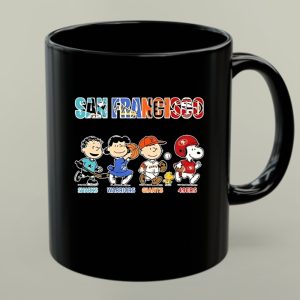 Peanuts San Francisco Sharks Warriors Giants 49ers 1 mug 1.jpg