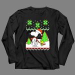 Peanuts Santa Snoopy Woodstock Snow Christmas Trees 4 Long Sleeves 1.jpg