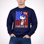 Peanuts Snoopy America Patriotic The Peanuts Movie 3 Sweatshirt