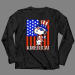 Peanuts Snoopy America Patriotic The Peanuts Movie 4 Long Sleeves