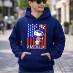 Peanuts Snoopy America Patriotic The Peanuts Movie 8 Hoodie