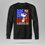 Peanuts Snoopy America Patriotic The Peanuts Movie 9 Sweatshirt