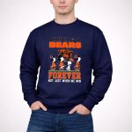 Peanuts Snoopy Chicago Bears Forever Not Just When We Win 3 Sweatshirt