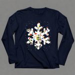 Peanuts Snoopy Christmas Snowflake Charlie Brown Holiday Characters 6 Long Sleeves 1.jpg