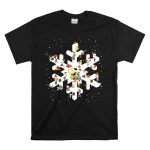Peanuts Snoopy Christmas Snowflake Charlie Brown Holiday Characters T Shirt 6 1.jpg