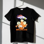 Peanuts Snoopy Denver Broncos Charlie Brown Lucy Linus 1 T Shirt