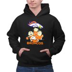 Peanuts Snoopy Denver Broncos Charlie Brown Lucy Linus 2 Hoodie