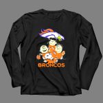 Peanuts Snoopy Denver Broncos Charlie Brown Lucy Linus 4 Long Sleeves