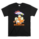 Peanuts Snoopy Denver Broncos Charlie Brown Lucy Linus T Shirt 6