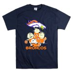 Peanuts Snoopy Denver Broncos Charlie Brown Lucy Linus T Shirt 7