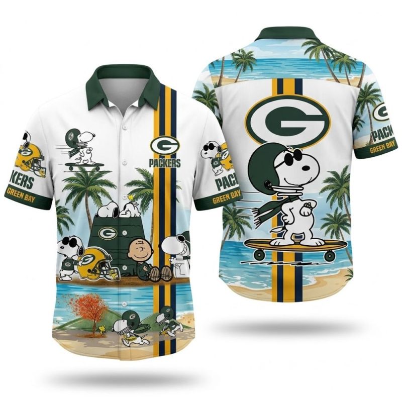 Peanuts Snoopy Dog House Beach Summer Hawaiian Shirt 1.Jpg