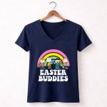 Peanuts Snoopy Easter Buddies 5 Womens V Neck