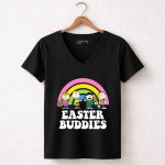 Peanuts Snoopy Easter Buddies 5 Womens V Neck1