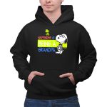 Peanuts Snoopy Happiness Is Being A Grandpa Woodstock 2 Hoodie