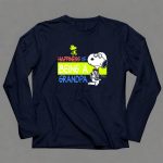 Peanuts Snoopy Happiness Is Being A Grandpa Woodstock 6 Long Sleeves