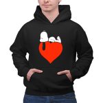 Peanuts Snoopy Heart Relaxation 2 Hoodie