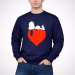 Peanuts Snoopy Heart Relaxation 3 Sweatshirt