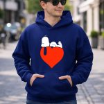 Peanuts Snoopy Heart Relaxation 8 Hoodie
