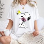 Peanuts Snoopy Mothers Love Flowers 1 T Shirt