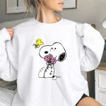 Peanuts Snoopy Mothers Love Flowers 9 Sweatshirt