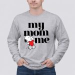 Peanuts Snoopy My Mom Loves Me Heart 6 Long Sleeves