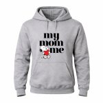 Peanuts Snoopy My Mom Loves Me Heart 8 Hoodie