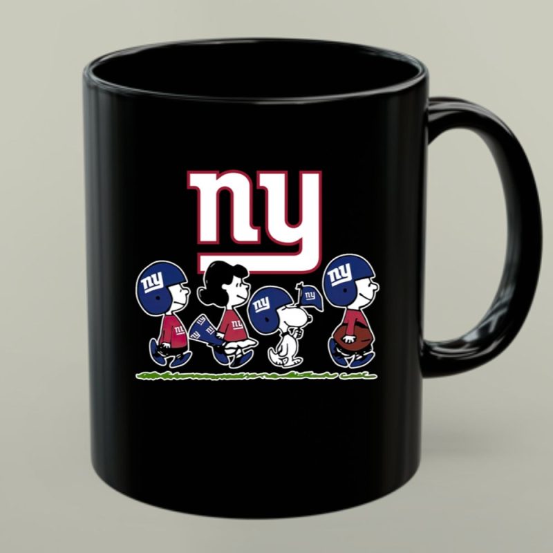 Peanuts Snoopy New York Giants Football Team Characters 1 Mug 1.Jpg
