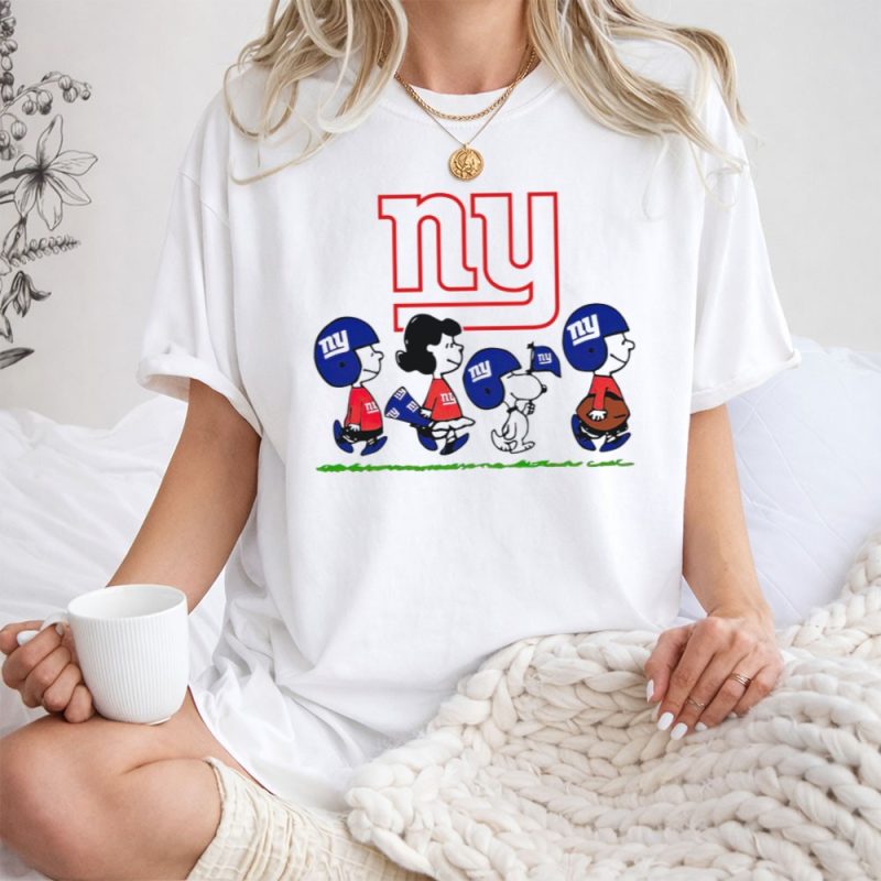 Peanuts Snoopy New York Giants Football Team Nfl Characters 1 T Shirt