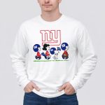 Peanuts Snoopy New York Giants Football Team NFL Characters 4 Long Sleeves