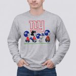 Peanuts Snoopy New York Giants Football Team NFL Characters 6 Long Sleeves