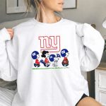 Peanuts Snoopy New York Giants Football Team NFL Characters 9 Sweatshirt