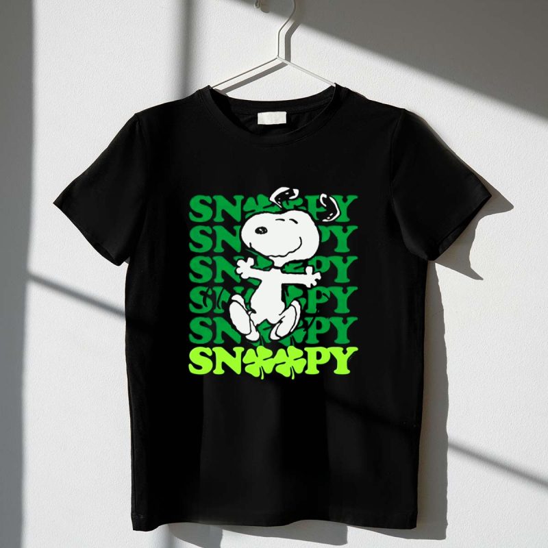 Peanuts Snoopy St Patricks Day 1 T Shirt