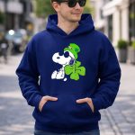 Peanuts Snoopy St Patricks Day Lucky Clover Hat 8 Hoodie