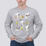 Peanuts Snoopy Woodstock Easter Spring Pattern 4 Long Sleeves1