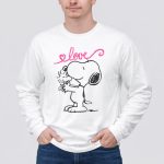 Peanuts Snoopy Woodstock Love Mothers Hug 4 Long Sleeves