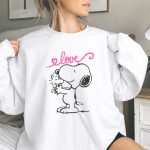 Peanuts Snoopy Woodstock Love Mothers Hug 9 Sweatshirt