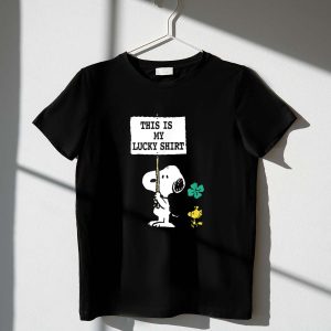 Peanuts Snoopy Woodstock This Is My Lucky St Patricks Day 1 T Shirt
