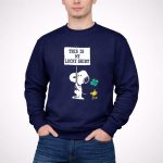 Peanuts Snoopy Woodstock This Is My Lucky St Patricks Day 3 Sweatshirt