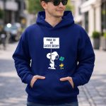 Peanuts Snoopy Woodstock This Is My Lucky St Patricks Day 8 Hoodie