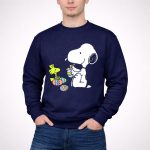 Peanuts Snoopy and Woodstock Painting Easter Eggs 3 Sweatshirt